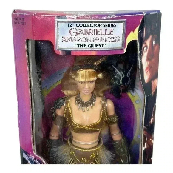 Xena Warrior Princess Gabrielle Amazon Princess 12" Action Figure 1999 NEW - Picture 2 of 9